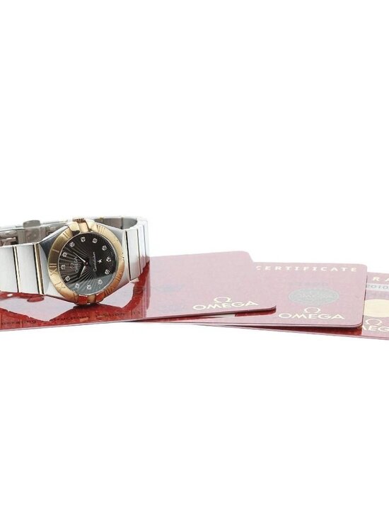 OMEGA Constellation Blush 123.20.24.60.63.001 12P diamond Quartz Ladies _958086 main image 7